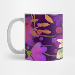 Hello spring. Colorful Flower pattern Mug